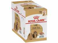 ROYAL RC125800 Canine Adult Shih TZU Pouch CAJA 12X85GR, Multicolour