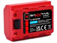 Baxxtar Pro NP-FZ100 2400mAh Akku (Generation IV) kompatibel mit Sony FX30...