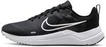 Nike Damen Downshifter 12 Sneaker, Black/White-Smoke Grey-Pure Platinum, 38.5 EU