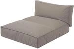 blomus Stay Outdoor Bett | 120 x 190 cm | Farbe Earth | Wetterfest & wasserabweisend