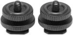 SmallRig 1631 Cold Shoe Adapter with 3/8" to 1/4" Thread(2pcs Pack)