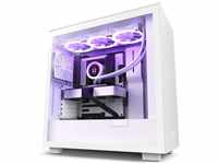 NZXT H7 ATX Mid Tower Chassis. White