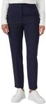 s.Oliver BLACK LABEL Slim: Elegante 7/8-Hose Dark Navy 36
