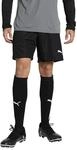 PUMA mens Shorts, Puma Black-Puma White, S