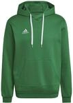 adidas Herren Entrada 22 Sweat Hoodie, Team Green / White, S