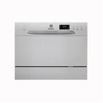 Electrolux ESF2400OS Geschirrsp&uuml;lmaschine, Kapazit&auml;t 6 Deckel, 52 Dezibel, Grau