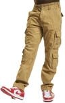 Brandit Pure Slim Fit Pants, Farbe: beige, Gr&ouml;&szlig;e: XL