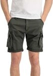 Alpha Industries Herren Crew Short F&uuml;r Cargos, Greyblack, 36 EU