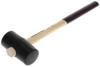 GEDORE Gummihammer mit Holzgriff, &Oslash; 40 mm, Hammer mit Eschenstiel, mit 2...