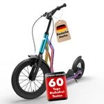 STAR SCOOTER Kinder Tret Roller ab 7-8 Jahre | 16/12 Zoll Mixed City Kick...