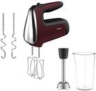 Tefal HT6525 Powermix Silence Handmixer | 600 W Leistung | offener Griff 