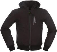 Modeka Clarke wasserdichte Motorrad Textiljacke, schwarz, L