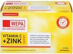 WEPA Vitamin C + Zink Kapseln, 60 St. Kapseln