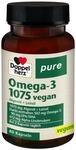 Doppelherz pure Omega-3 1075 vegan - Algen&ouml;l + Lein&ouml;l - Alpha-Linolens&auml;ure...
