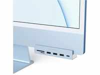 SATECHI USB-C Clamp Hub – USB-C Datenport, USB-A 3.0 Daten, Micro/SD...