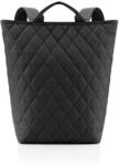reisenthel shopper-backpack rhombus black - urbaner und stylischer Rucksack,