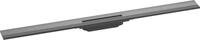 hansgrohe Fertigset Duschrinne RainDrain Flex, Abflussrinne 1000mm, Bodenablauf