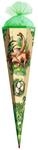 ROTH Schult&uuml;te gro&szlig; Veganosaurus 85 cm - 6-eckig Rot(h)-Spitze...