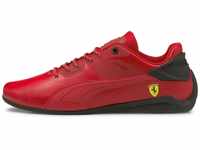 PUMA Unisex Ferrari Drift Cat Delta Sneaker, Rosso Corsa Black, 44.5 EU