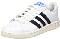 adidas Herren Grand Court Tennis Shoe, Cloud White/Core Black/Cloud White, 40 2/3 EU