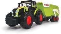 Dickie Toys CLAAS Traktor mit Anhänger (64 cm) - Traktor Spielzeug ab 3 Jahren mit