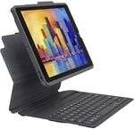 ZAGG Pro Keys Tastatur & H&uuml;lle Apple iPad 10,2 Zoll (Deutsch), 103407137, Schwarz