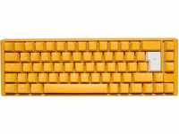 Ducky One 3 Yellow - Mechanische Gaming Tastatur Deutsches Layout im SF-Format...