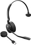 Jabra Engage 55 Schnurloses Mono Headset mit Link 400 USB-C DECT-Adapter - Mikrofon