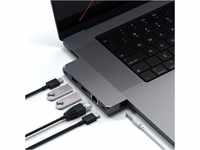 SATECHI USB-C Hub Multiport Adapter Pro Hub Mini – USB4, USB-A Daten, USB-C Daten,