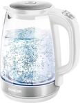 SENCOR SWK 2190WH Elektrischer Wasserkocher mit internem LED-Licht, 2,0 l,