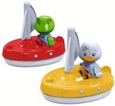 AquaPlay - 2 Segelboote + 2 Figuren - Zubeh&ouml;r f&uuml;r AquaPlay Wasserbahnen oder f&uuml;r