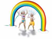 Happy People 77422 - Sprinkler Rainbow, Regenbogenfarben, 216 x 46 x 153 cm