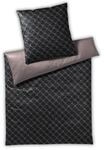 Joop! Bettw&auml;sche Cornflower Double Shiny Black 1 Bettbezug 240 x 220 cm + 2