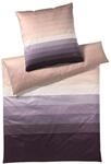 Joop! Bettw&auml;sche Horizon Mako-Satin Altrosa-violett Gr&ouml;&szlig;e 135x200 cm (80x80 cm)