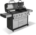 Justus 6-Brenner Gasgrill Mars Pro mit Seitenbrenner und Backburner &ndash;...