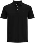 Jack & Jones Herren Slim Fit Polo Shirt JJEPAULOS Uni Sommer Hemd Kragen Kurz Arm