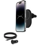 Belkin BoostCharge drahtloser magnetischer Kfz-Telefon-Halter, Kfz ladeger&auml;t