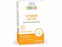 Vitamin D3+K2 für Kinder – zuckerfrei – 800 IE Vitamin D3 – mit 25 µg...