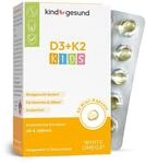 Vitamin D3K2 Kapseln f&uuml;r Kinder - zuckerfrei - 800IE (20&micro;g) Vitamin D3 f&uuml;r...