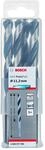 Bosch Professional 5 St&uuml;ck HSS Spiralbohrer PointTeQ (f&uuml;r Metall, 11,2 x 94 x 142