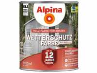 Alpina Holz-Wetterschutz-Farben – Vintagegrau, halbdeckend – bis zu 12 Jahre