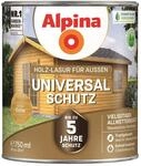 Alpina Universal-Schutz Lasur &ndash; Eiche, seidenmatt &ndash; langanhaltender Schutz vor