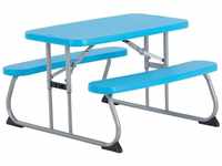 LIFETIME Campingtisch & Picknicktisch für Kinder | 83x90x53 cm Blau |...
