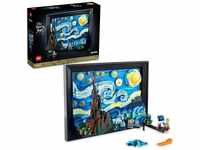 LEGO Ideas 21333 Vincent Van Gogh Die sternenklare Nacht Kunstdruck auf Leinwand