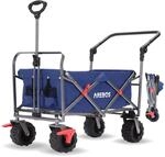 Arebos Bollerwagen faltbar | Transportkarre | Ger&auml;tewagen | Handwagen | Faltwagen 