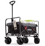 Arebos Bollerwagen faltbar | Handwagen | Faltwagen | Ger&auml;tewagen | klappbar |...