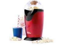 Giles & Posner EK0493GVDEEU7 Heißluft Popcornmaschine & Messbecher, 1200W, kein Öl
