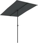 vidaXL Sonnenschirm mit Aluminium-Mast H&ouml;henverstellbar Drehbar Ampelschirm