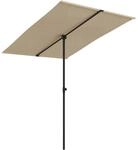 vidaXL Sonnenschirm mit Aluminium-Mast H&ouml;henverstellbar Drehbar Ampelschirm