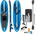 ECD Germany Aufblasbares Stand Up Paddle Board Kajak Sitz | 320 x 82 x 15 cm | Blau 